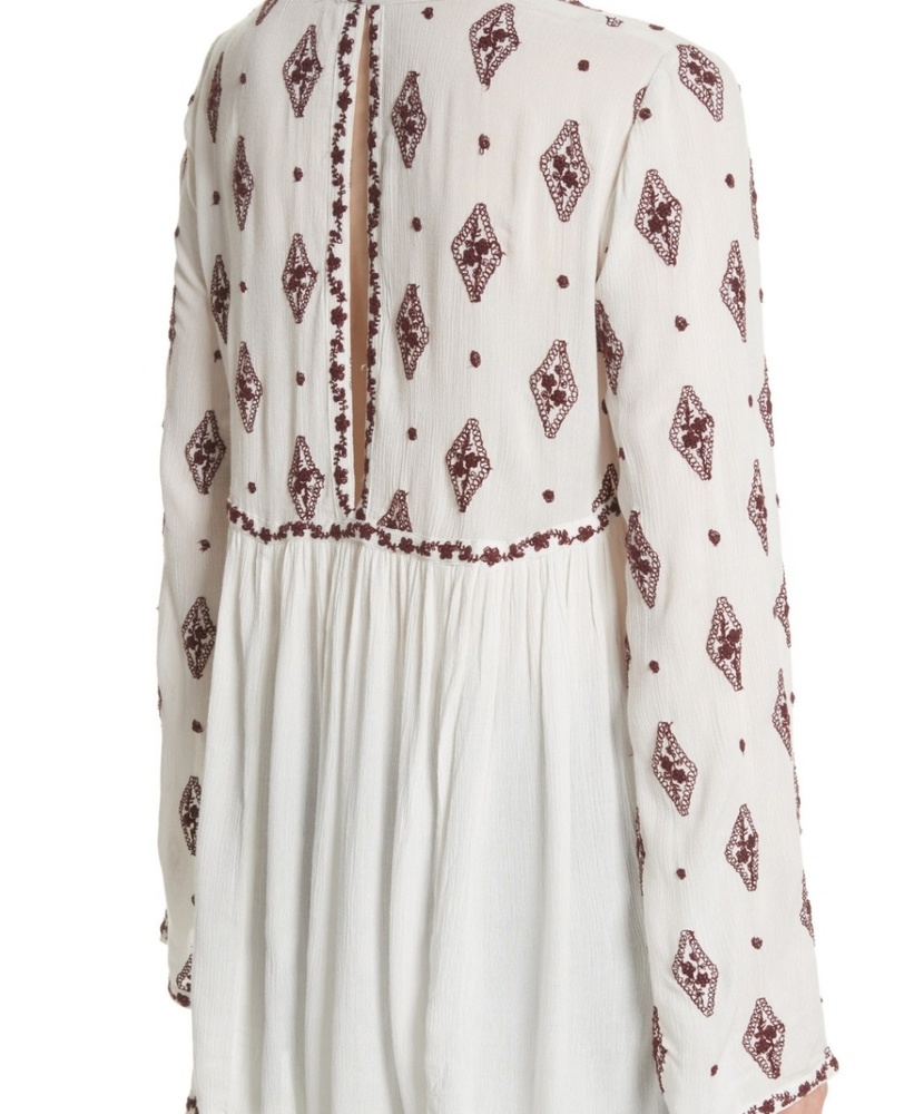 NWT Free People Boho Embroided Tunic/Dress - Picture 7 of 7